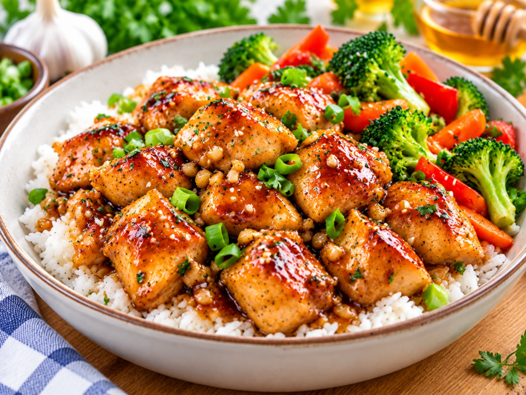 15-Minute Honey Garlic Chicken